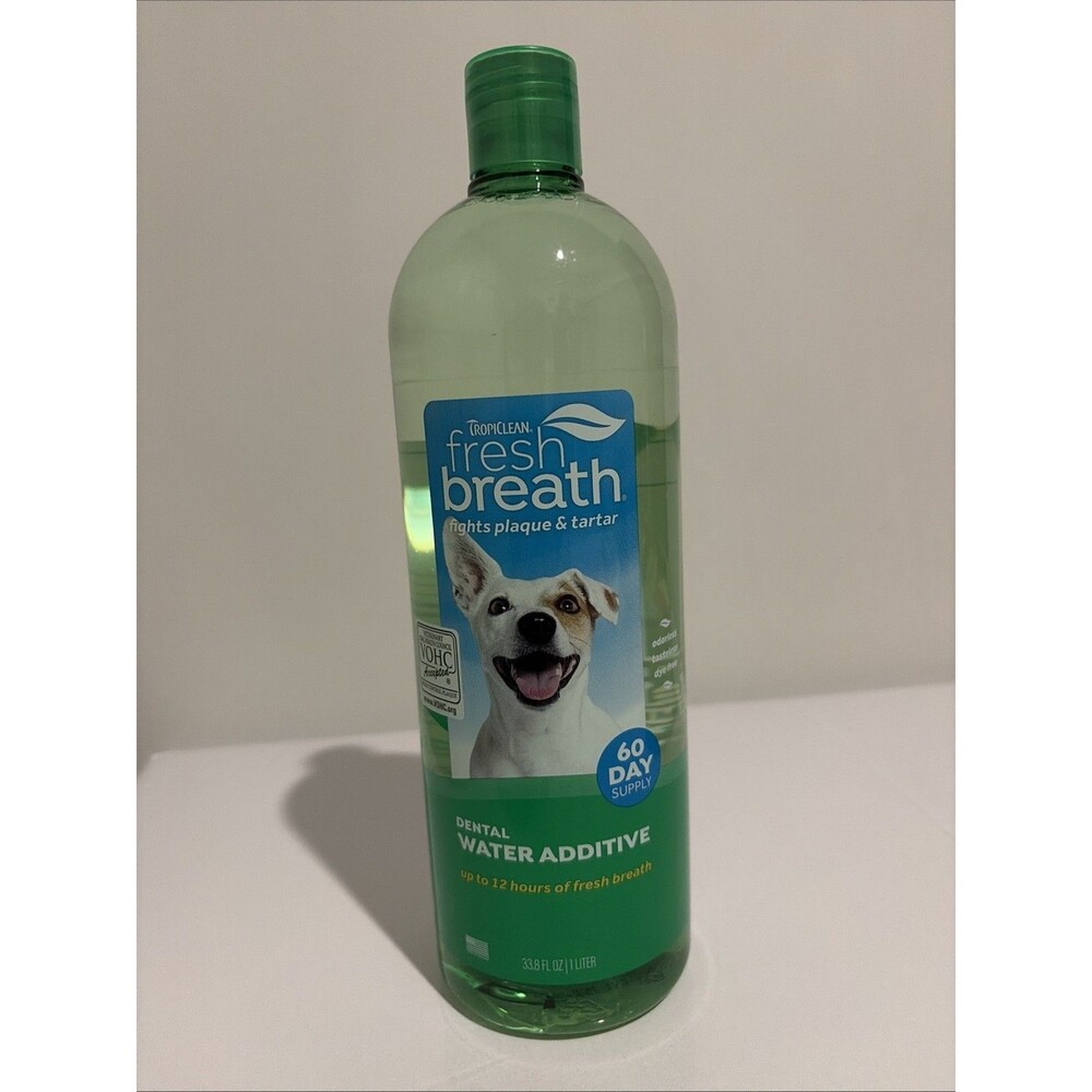 TropiClean Fresh Breath Oral Care Water Additive for Dogs